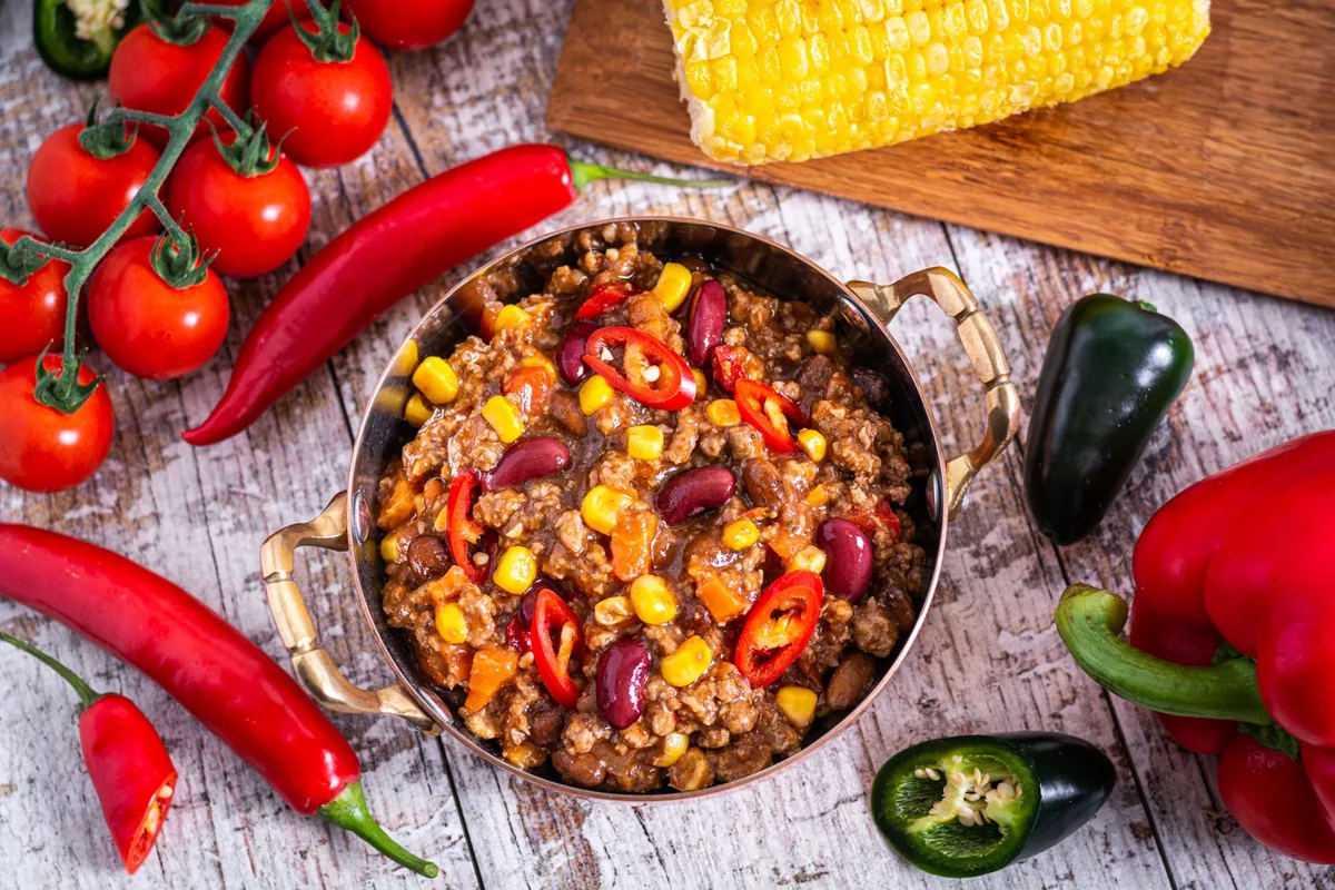 Panvica s chilli con carne, program MENÍČKO